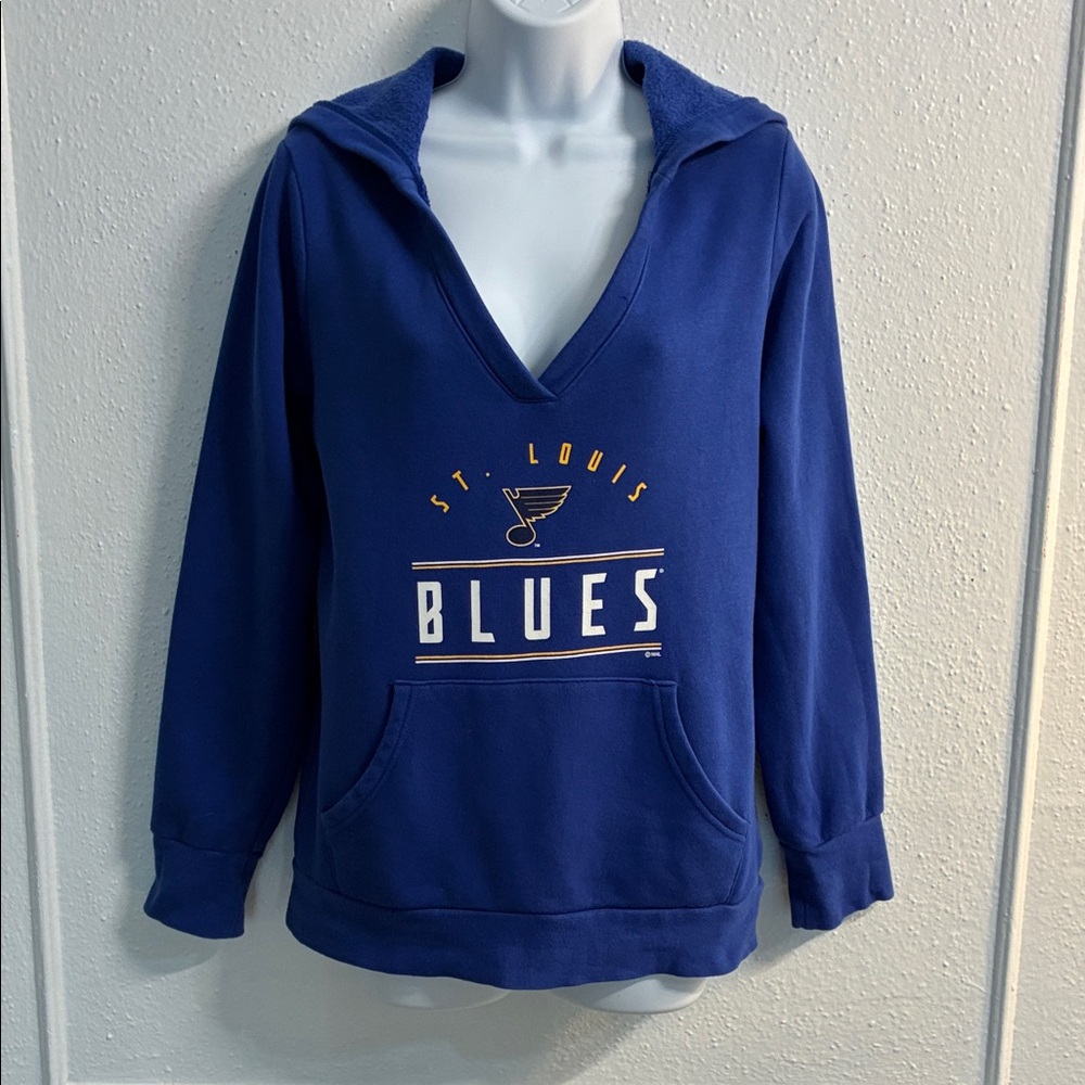 Fanatics St. Louis Blues Women's Blue Hoodie Sz. S